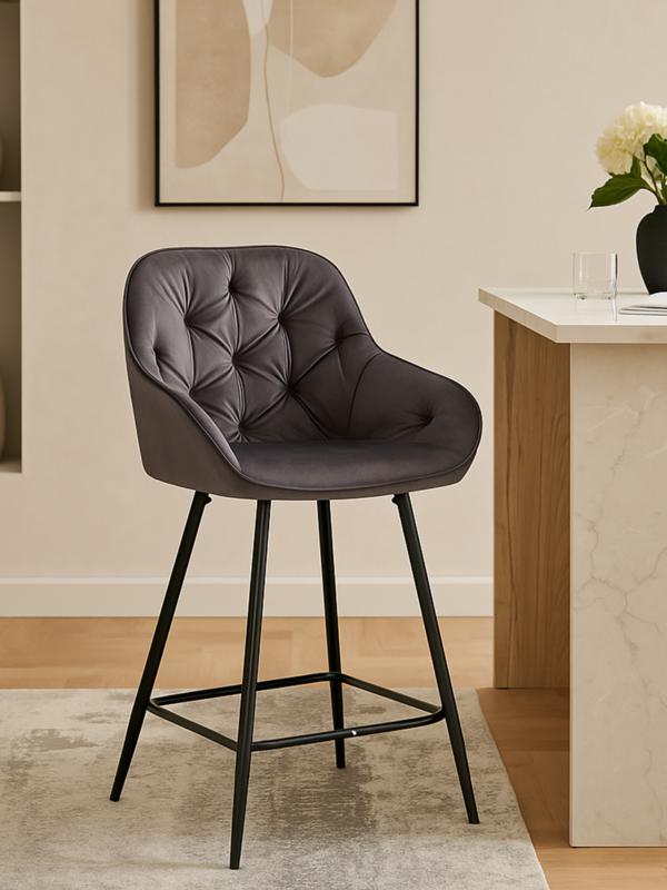 Collin Bar chair for kitchen with armrest