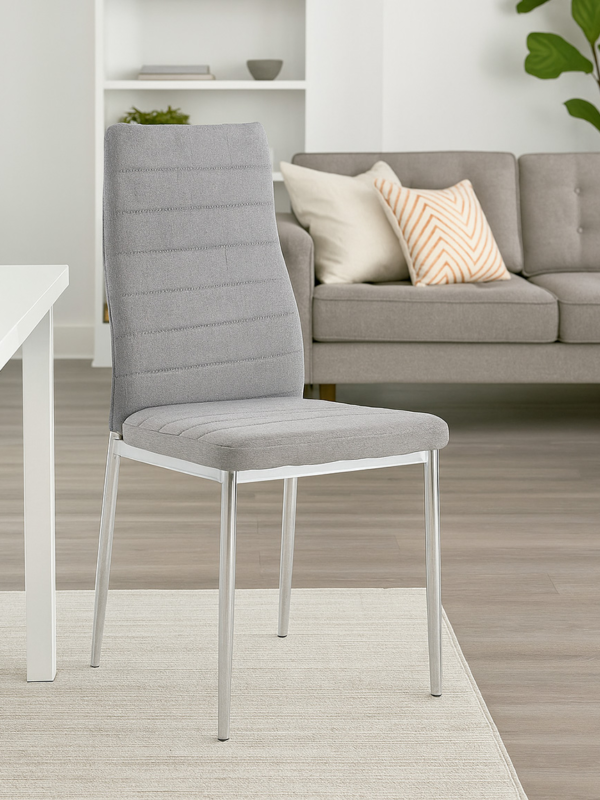 Abel Linen fabric chair