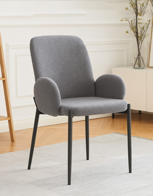 Amelia designer dining chair Grey