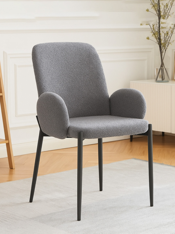 Amelia designer dining chair Grey